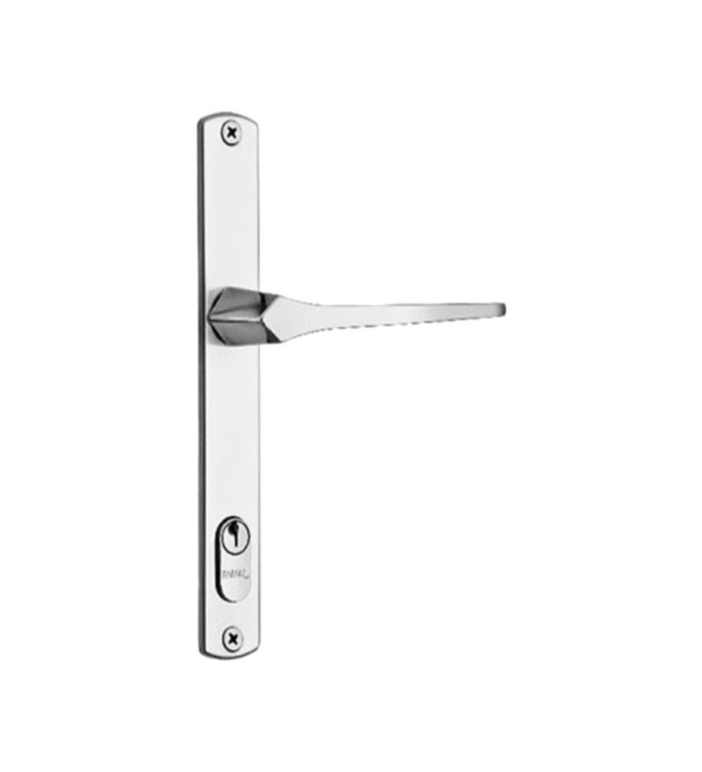 CERRADURA PERFIL MANIJA CROMADA Papaiz MZ-33 EXTERNA